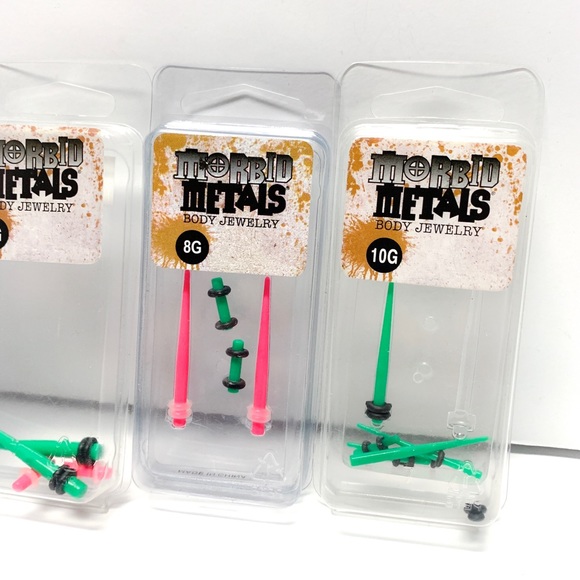 Hot Topic Jewelry Hot Topic Gauges Various Sizes Hot Pink Poshmark